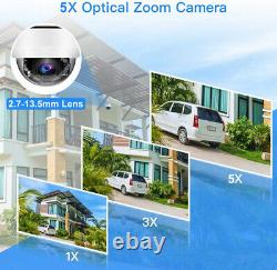 Hikvision Compatible Anpviz IP PTZ POE Camera 5MP 5X Zoom H. 265 IP66 Onvif