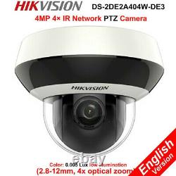 Hikvision IP PTZ 4MP 4XZoom POE DS-2DE2A404IW-DE3 WDR Camera outdoor