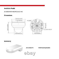 Hikvision OEM DS-2DE2A404IW-DE3 4MP HD Mini PoE PTZ Outdoor Security IP Camera