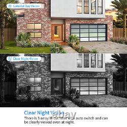 Hiseeu 10ch NVR with Monitor 5MP Outdoor Wifi CCTV Home Security Camera Systems
