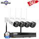 Hiseeu 3mp 8ch 2k Nvr Ip Outdoor Home Wifi Wireless Security Cameras System Cctv