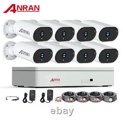 Home 1080P HD CCTV Security Camera System Outdoor 8CH DVR Wired IR Night Vision