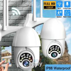 Home Security 1080P HD WIFI Wireless Camera Outdoor Night Vision Waterproof Zoom