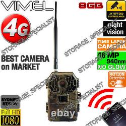 Home Security Camera 4G Trail Hunting Scouting Cam Wireless IR 3G
