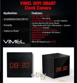 Home Security Camera Bluetooth Speaker Live View WIFI IP 24/7 Spy Hidden