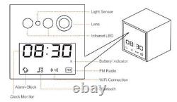Home Security Camera Bluetooth Speaker Live View WIFI IP 24/7 Spy Hidden