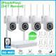 Home Security Camera System 360° Ptz Wireless Cctv 2 Way Audio Outdoor 10ch Nvr