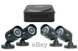 Home Security Camera System 4 Channel Outdoor DVR Kit Night Vision 500GB SMART