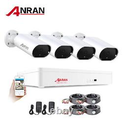 Home Security Camera System Outdoor AHD 5MP 8CH DVR 1/2TB HDD Wired Audio CCTV