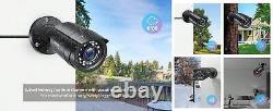 Home Security Camera System With Human Vehicle Detection, 80ft Night Vision