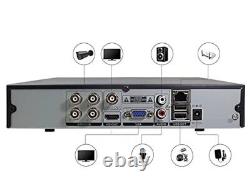 Home Security System 4 Camera Rraycom 8ch Security And Remote Access