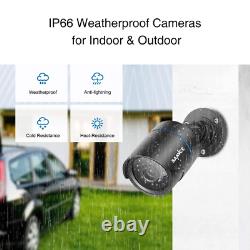 Home Security System 4 Indoor Outdoor Camera House Surveillance IR Night Version