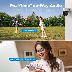 Home Security System Surveillance NVR Camera Kits, Wired 5MP PoE IP Cameras Set