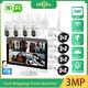Home Wireless Security Camera System Outdoor 3mp Hd 10ch Nvr 1tb With 12monitor