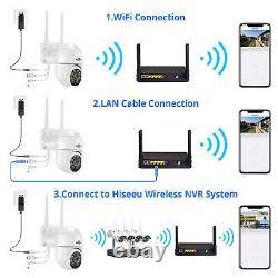 Home Wireless Security Camera System Outdoor 3MP HD 10CH NVR 1TB With 12Monitor