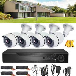 House Camera 4CH DVR Home Security System 4K 5MP DVR + 4 X Outdoor 1