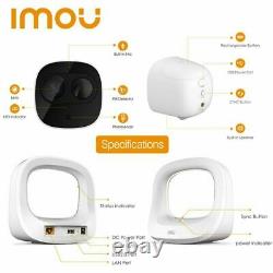 IMOU 1080P HD IP Security Camera System Wireless Outdoor Battery Wifi Camera Kit