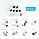Ip Cctv Outdoor Wireless Security Camera Surveillance System Home 1tb Hard Drive