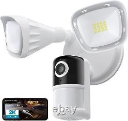 IeGeek Outdoor 2K Floodlight Camera Home Security Camera Wired Flood Light CCTV