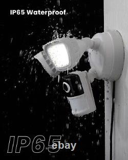IeGeek Outdoor 2K Floodlight Camera Home Security Camera Wired Flood Light CCTV