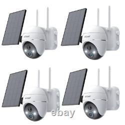 IeGeek Solar Battery Powered Outdoor WiFi Home Security Camera System Wireless