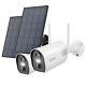 Iegeek Solar Battery Powered Security Camera Outdoor Home Wifi System Wireless