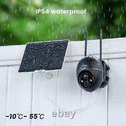 IeGeek Wireless Outdoor 3G/4G LTE Security Camera Home Solar Battery CCTV System