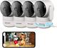 Indoor Camera For Home Security Dog Camera 360°, 1080p Pet Cameras With Pan&tilt