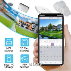 JENNOV Outdoor Home Security Wired PoE Camera 8MP Night Vision Audio 30× Zoom