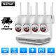 Kerui 8ch Nvr 4mp Home Security Outdoor Ip Camera System Wi-fi Two-way Audio New