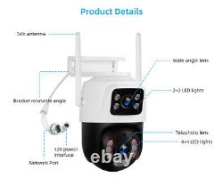 KERUI Security Camera System Outdoor Wireless Audio Wi-Fi Home CCTV 6MP 8CH NVR