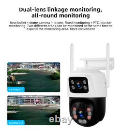 KERUI Security Camera System Outdoor Wireless Audio Wi-Fi Home CCTV 6MP 8CH NVR