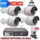 Kit Sorveglianza Dvr 4 Canali + Hd + 4 Sony 5mpx Notturno 40 Metri + Hd