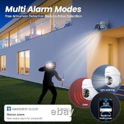 K Cameras for Home Security. 4G WiFi Outdoor Camera Wireless Solar/Battery 2