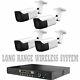 Long Range Wireless Transmit Up To 1700 Ft Security Cameras Night Vision With Dvr