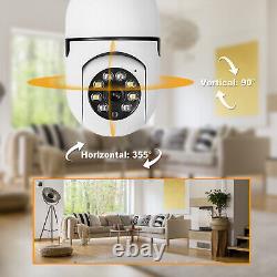LOT Wireless Security 360° 1080P E27 Light Bulb Camera Wi-Fi Night Smart Home