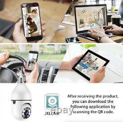 LOT Wireless Security 360° 1080P E27 Light Bulb Camera Wi-Fi Night Smart Home