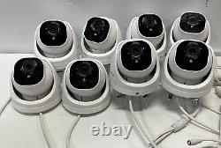 (LOT of 8) Reolink 8MP POE Outdoor Security Camera Dome Human Detection RLC-820A