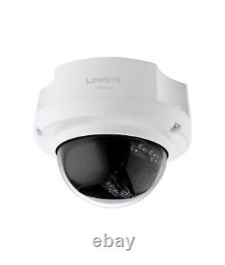 Linksys LCAD03FLN Indoor Night Vision Dome Camera 1080p 3 MP (white) CCTV