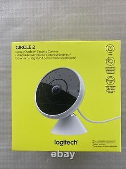 Logitech Circle 2 Indoor/Outdoor Wired Home Security Camera 961-000415
