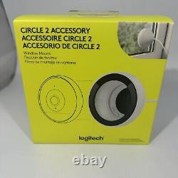 Logitech Circle 2 Wireless Indoor/Outdoor Home Security Camera & Window Mount
