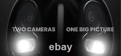 Lorex 4K 8MP Dual Lens IP Wired Security Camera Smart Lighting 180° Panoramic