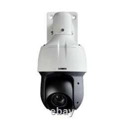 Lorex 4MP Outdoor PTZ Network Dome Camera with Color Night Vision