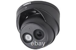 Lorex LNE8950AB 1080p 4K Dome IP Camera Ultra HD with Audio IR Night Vision