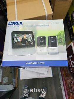 Lorex Smart Home Security Center with Indoor and Outdoor Cameras
