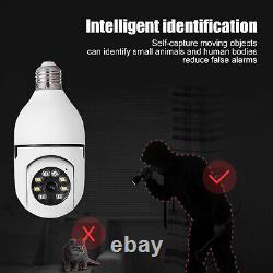 Lot 1080P IP E27 Light Bulb Camera Wi-Fi Wireless Smart Home Security IR Night