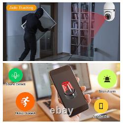 Lot 1080P IP E27 Light Bulb Camera Wi-Fi Wireless Smart Home Security IR Night