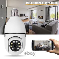 Lot 1080P IP E27 Light Bulb Camera Wi-Fi Wireless Smart Home Security IR Night