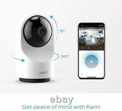 Lot 6 Kami Home Security Camera 1080P HD Indoor Camera Motion-Activated 2.4G/5G