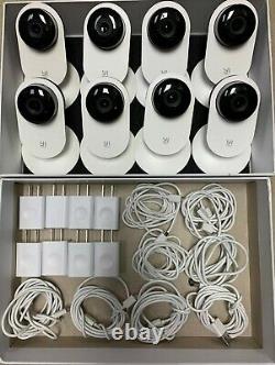 Lot 8 YI Home Camera 1080p Wireless IP Security Surveillance System Night Vision